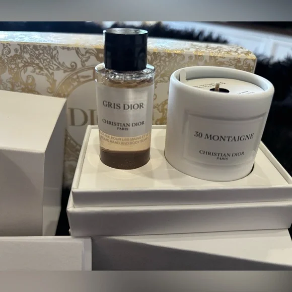 Christian Dior Gift Set with Candle and body wash - Picture 2 of 4